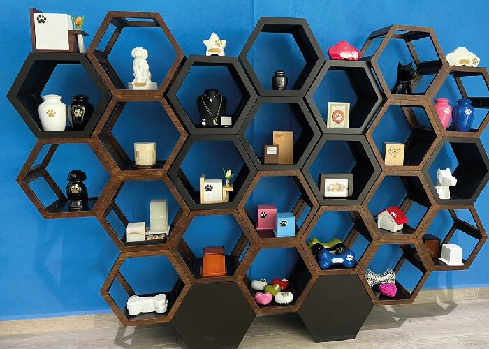 Amplia gama de urnas para mascotas
