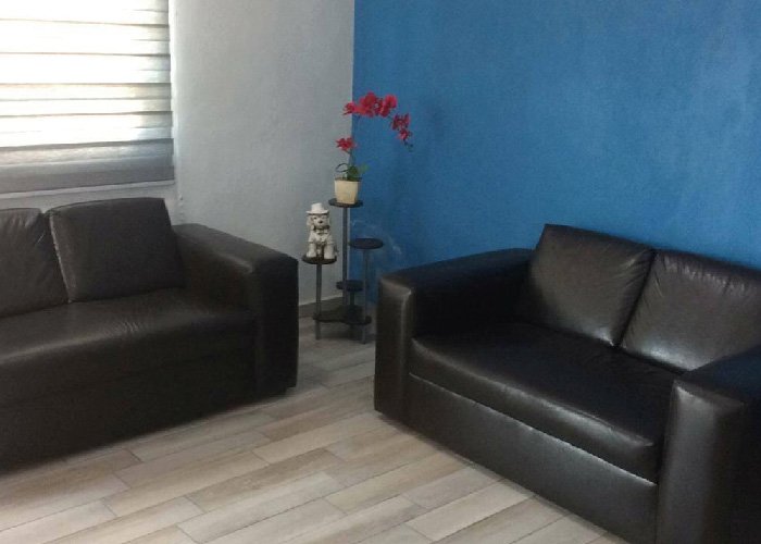 Interior de la sala de despedida TKM