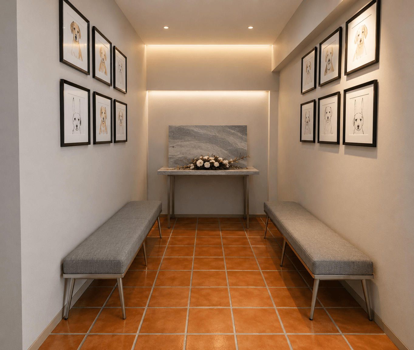 Sala de despedida privada TKM